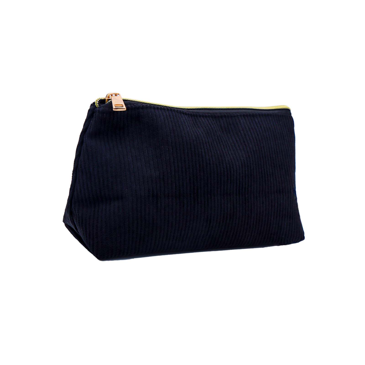 Corduroy Makeup Bag Solid Cosmetic Bag Brushes Organizer Travel Toiletry Zipper Pouch Storage Bag