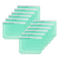 12pcs A8 Binder Pockets PVC Zipper Pouch Loose Leaf 5 Holes Binder Pouch Cash Envelopes