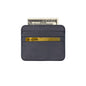 1pc Credit Card Holder Wallet PU Leather Slim Wallet Credit Card Case with 1 Pocket and 6 Card Slots
