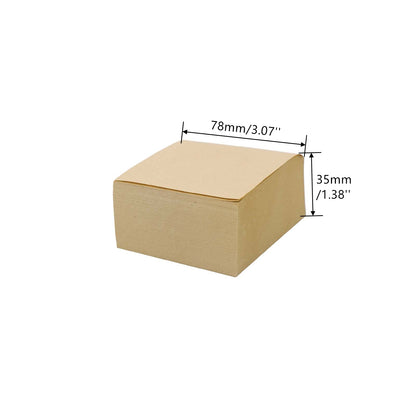 Non Sticky Notes A6/78mm Note Pads Reminder Memo Pads Blank Note Paper Small Notepad