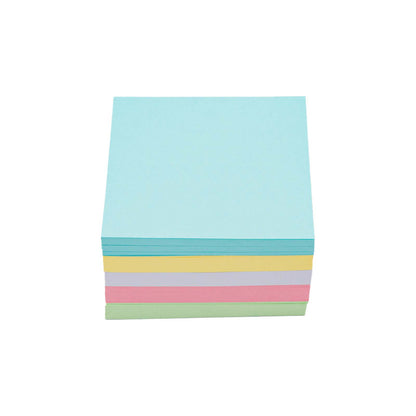 Non Sticky Notes 500 Sheets Note Pads with Clear Plastic Note Holder Reminders Memo Pad
