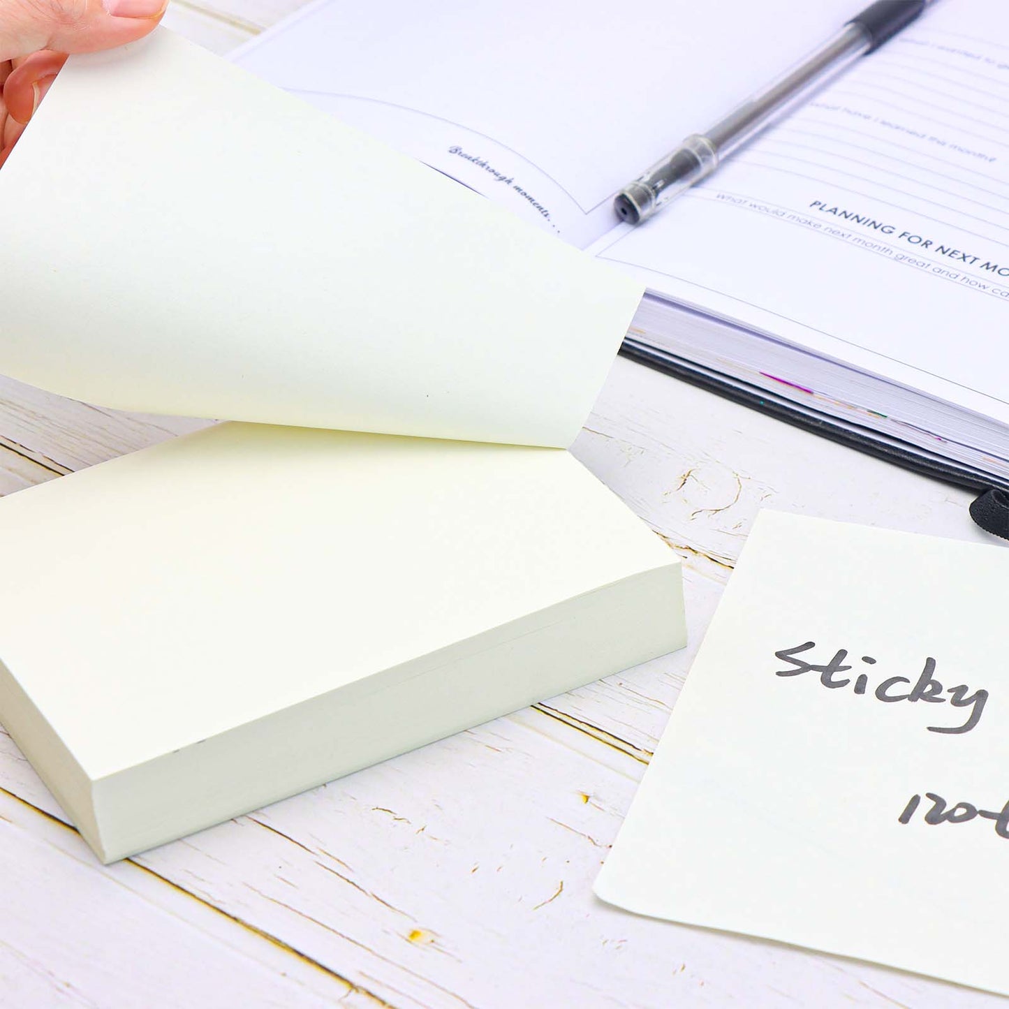 Non Sticky Notes A6/78mm Note Pads Reminder Memo Pads Blank Note Paper Small Notepad