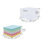 Non Sticky Notes 500 Sheets Note Pads with Clear Plastic Note Holder Reminders Memo Pad