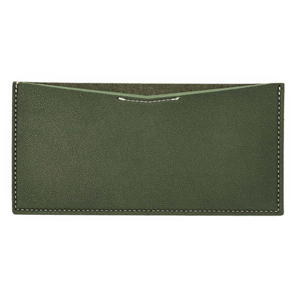 PU Leather Cash Envelope Wallet Zippless Cash Stuffing Wallet Reusable Money Organizer