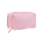Corduroy Makeup Bag Solid Cosmetic Bag Brushes Organizer Travel Toiletry Zipper Pouch Storage Bag