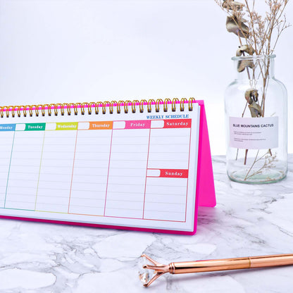 Weekly Planner Undated Weekly Schedule Whole Year Undated Planner Weekly To Do List Schedule Planner