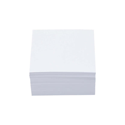 Non Sticky Notes 500 Sheets Note Pads with Clear Plastic Note Holder Reminders Memo Pad