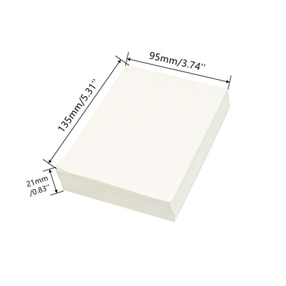 Non Sticky Notes A6/78mm Note Pads Reminder Memo Pads Blank Note Paper Small Notepad