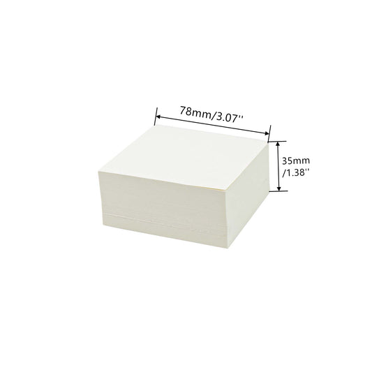 Non Sticky Notes A6/78mm Note Pads Reminder Memo Pads Blank Note Paper Small Notepad