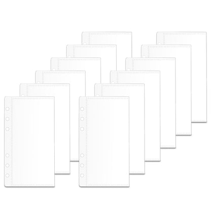 A6 Cash Envelopes 12pcs Money Envelopes Cash Stuffing Envelopes Side Open Budget Envelopes for 6 Ring Binder