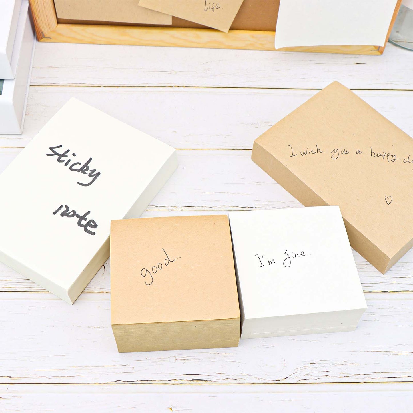 Non Sticky Notes A6/78mm Note Pads Reminder Memo Pads Blank Note Paper Small Notepad