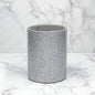 PU Leather Pen Holder Cup for Home Office Desk Organizers Glitter PU Multi Use Pencil Pen Pot Flower Vase Desktop Decors